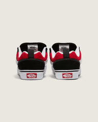 Kids|Sale Vans Big Kids Knu Skool Shoe in Black / Racing Red