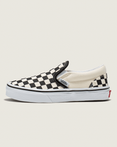 Kids Vans Kids Classic Checkerboard Slip-On Black/White Shoes