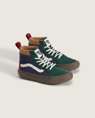 Kids|Sale Vans Little Kids Sk8-Hi Water Resistant Gum Shoe in Blue / Green