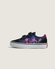 Kids Vans KPop Demon Hunters x Vans Little Kids Old Skool V Shoe in Kpop Demon Hunters Purple