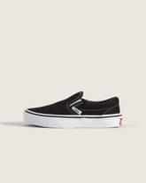 Kids Vans Kids Classic Slip-On Black/True White Shoes