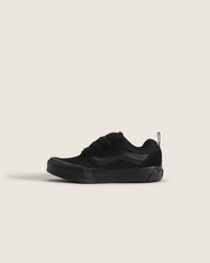 Kids Vans Little Kids Knu Skool Shoe in Triple Black