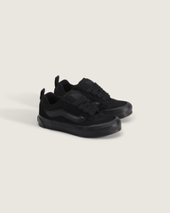 Kids Vans Little Kids Knu Skool Shoe in Triple Black