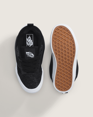 Kids Vans Little Kids Knu Skool Shoe in Dazzled Black