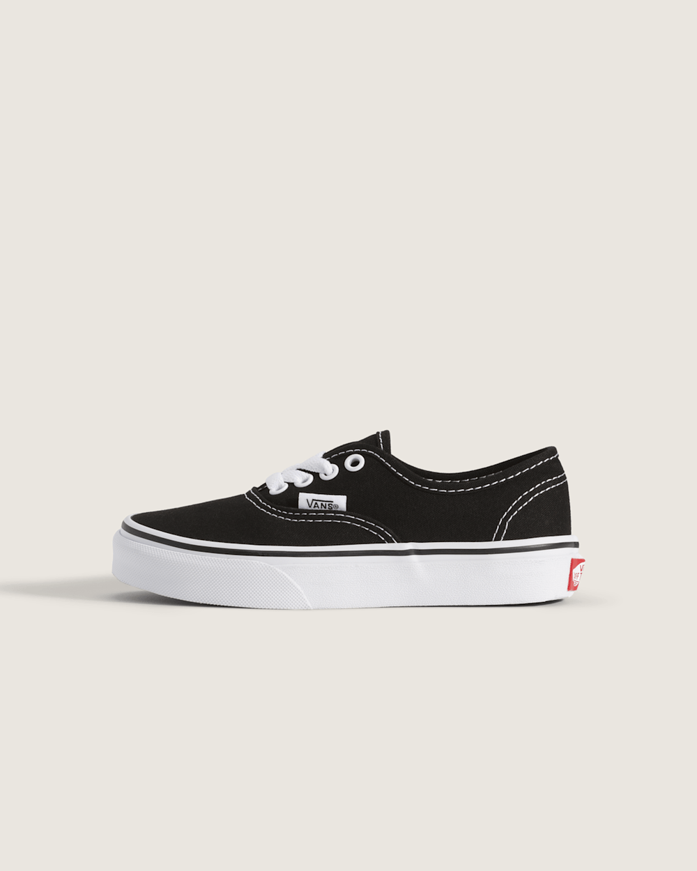 Kids Vans Kids Authentic Black/True White Shoes
