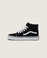Kids Vans Kids Sk8-Hi Black/True White Shoes