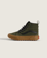 Kids|Sale Vans Little Kids Sk8-Hi Water Resistant Shoe in Grape Leaf Green / Gum