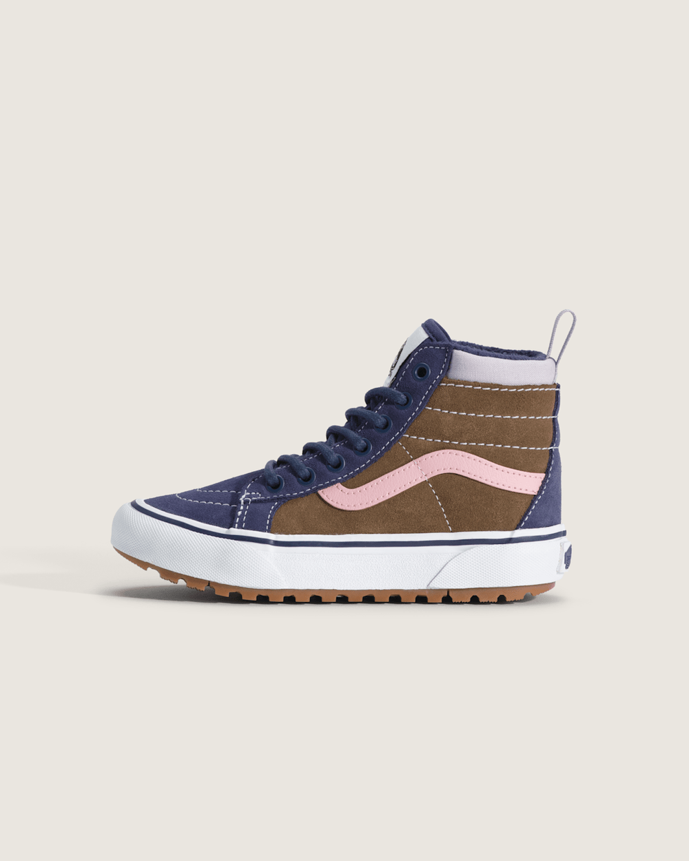 Kids|Sale Vans Little Kids Sk8-Hi Water Resistant Shoe in Gothic Grape Purple
