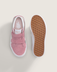 Kids|Sale Vans Little Kids Sk8-Mid Reissue V Shoe in Metallic Pop Pink