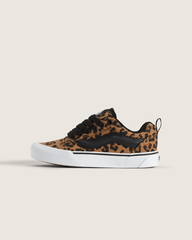 Kids|Sale Vans Little Kids Knu Skool Shoe in Leopard Brown / Black