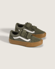 Kids|Sale Vans Little Kids Old Skool V Shoe in Green