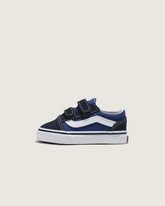 Kids Vans Toddler Old Skool V Navy Shoes