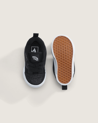 Kids Vans Toddler Knu Skool Shoe in Dazzled Black