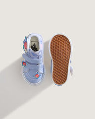 Kids Vans Toddler Sk8-Mid V Shoe in Purple