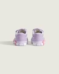 Kids Vans Toddler Old Skool V Shoe in Soft Orchid Purple