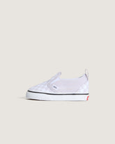 Kids Vans Toddler Classic Slip-On V Checkerboard Shoe in Checkerboard Lilac Mist Purple