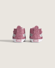 Kids Vans Infant SK8-Hi Crib Shoe in Glitter Dawn Pink