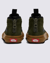 Kids|Sale Vans Toddler Sk8-Hi Zip Gum Shoe in Grape Leaf Green / Gum