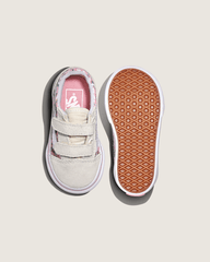 Kids|Sale Vans Toddler Old Skool V Unicorn Shoe in Unicorn White / Pink