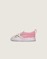 Kids|Sale Vans Toddler Classic Slip-On V Shoe in White / Pink
