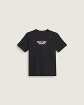 Kids Vans Kids Chrome Heart T-Shirt in Black