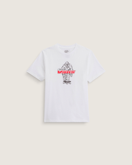 Kids Vans Kids Big Push T-Shirt in White