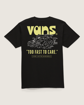 Kids Vans Kids Too Fast T-Shirt in Black