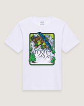 Kids Vans Kids Tail Grabin Good Time T-Shirt in White