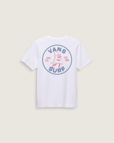Kids Vans Kids Huck Fin T-Shirt in White