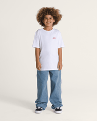 Kids Vans Kids Huck Fin T-Shirt in White