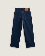 Kids Vans Kids Check-5 Loose Denim Pants in Midnight Blue