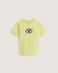 Kids Vans Kids Star Checker T-Shirt in Canary Yellow