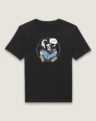 Kids Vans Kids Stinkin Reading T-Shirt in Black