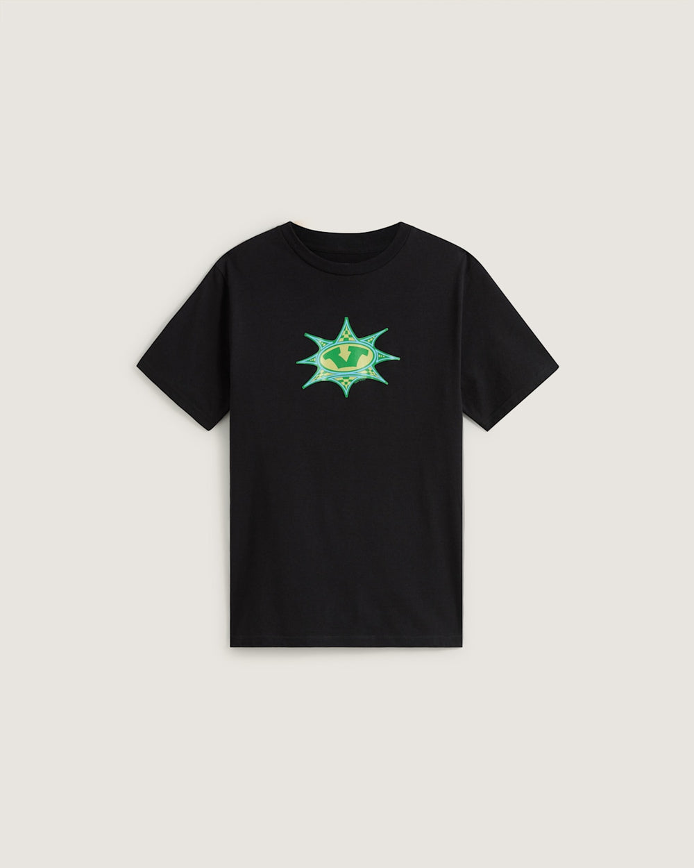 Kids Vans Kids Star Checker T-Shirt in Black