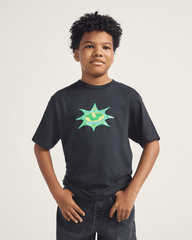Kids Vans Kids Star Checker T-Shirt in Black