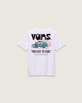 Kids Vans Little Kids Too Fast T-Shirt in White