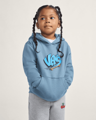 Kids Vans Little Kids Vans Sk8 Pullover Hoodie in Stormy Weather Black