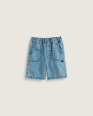 Kids Vans Little Kids Blair Denim Shorts in Stonewash Blue