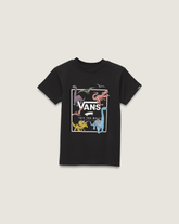 Kids Vans Little Kids Glow Dino T-Shirt in Black