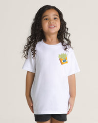 Kids Vans Little Kids Mealin and Dealin T-Shirt in White