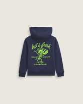 Kids Vans Little Kids Hot and Fresh Pullover Sweatshirt in Parisian Night Blue