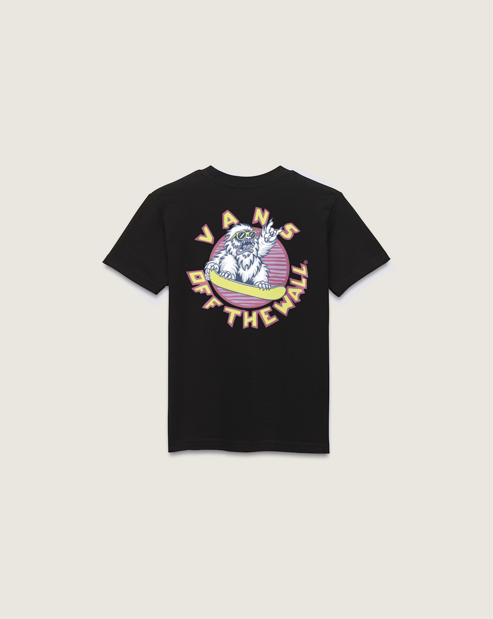 Kids Vans Little Kids Yeti Jam T-Shirt in Black