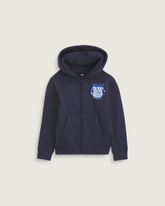 Kids Vans Little Kids Dizzy Bear Zip Hoodie in Parisian Night Blue