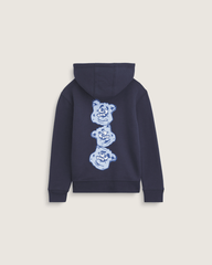Kids Vans Little Kids Dizzy Bear Zip Hoodie in Parisian Night Blue