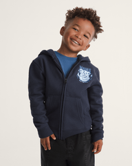 Kids Vans Little Kids Dizzy Bear Zip Hoodie in Parisian Night Blue