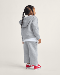 Kids Vans Little Kids Checker Cherries Pullover Hoodie in Cement Heather Grey