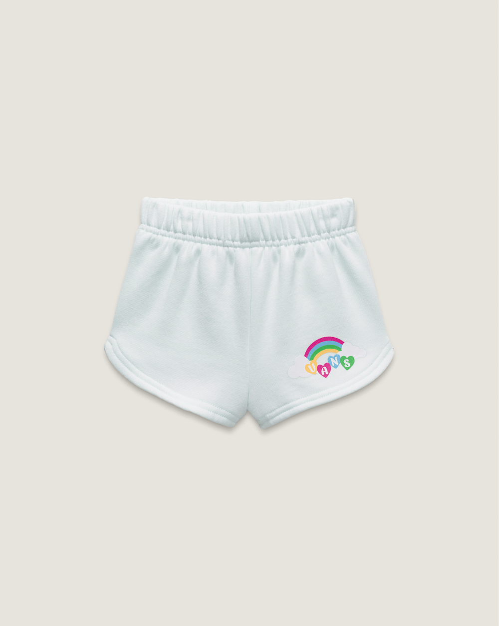 Kids Vans Little Kids Chasse Shorts in White Mint