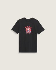 Kids Vans Kids Wheely Love Vans T-Shirt in Black