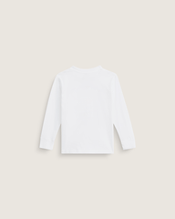 Kids Vans Little Kids Sun Dip Long Sleeve T-Shirt in White