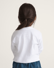 Kids Vans Little Kids Sun Dip Long Sleeve T-Shirt in White